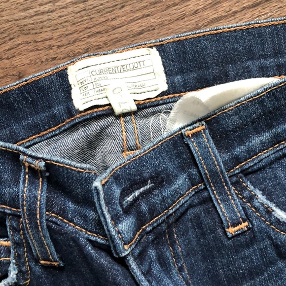 Current Elliot Blue Skinny Jeans - Picture 2 of 3